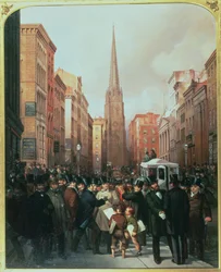Wall Street, 13 ottobre 1857